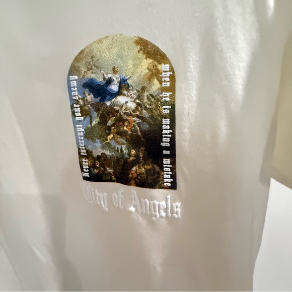 RGSTR City of Angels Graphic Tee | Angel Renaissance Print | Size Small - Picture 5 of 5